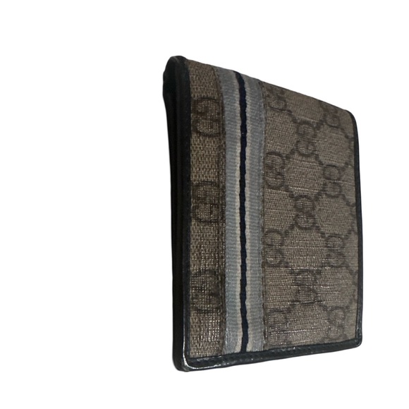 🔥 GUCCI Neo Vintage GG Canvas + Leather Bifold Wallet - CLEAN & CLASSIC! 🔥 - Picture 2 of 12